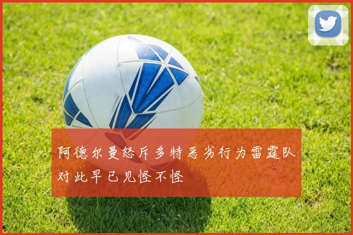 阿德尔曼怒斥多特恶劣行为雷霆队对此早已见怪不怪